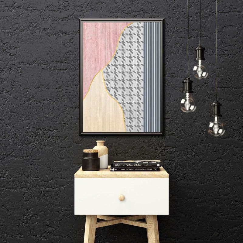 Contemporary Abstract Geometric Art print No3