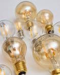 Crystalite Antique PS60 GLS BC Golden LED Filament 4w