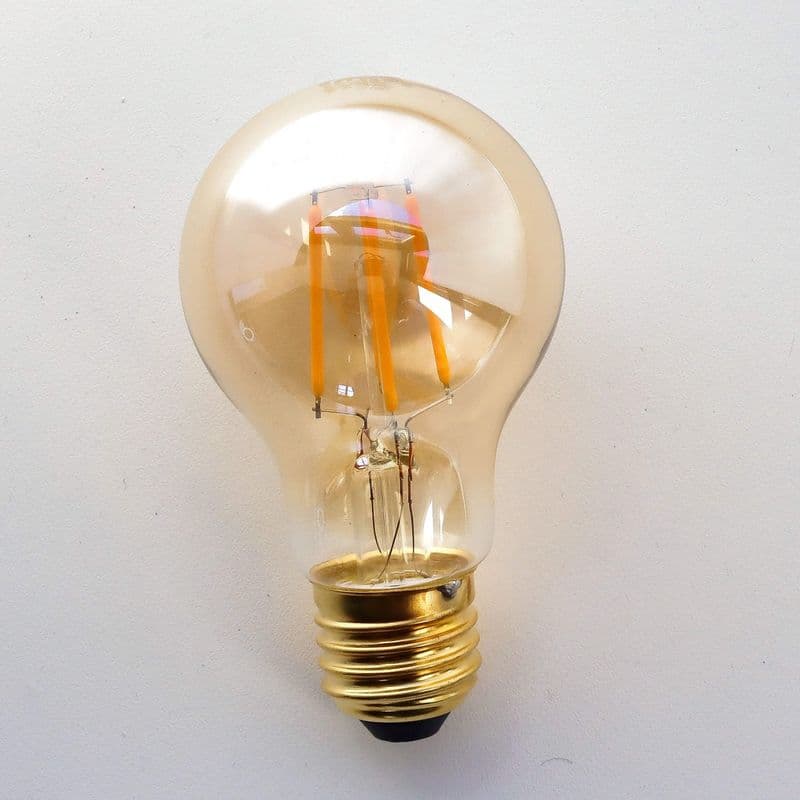 Crystalite Antique PS60 GLS ES Golden LED Filament 4w