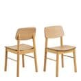 Dining Table and Four Chairs in Oak