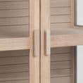 Display Cabinet in White Oak