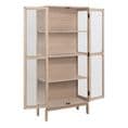 Display Cabinet in White Oak