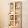 Display Cabinet in White Oak