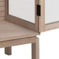Display Cabinet in White Oak