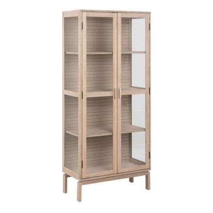 Display Cabinet in White Oak