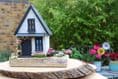 Fairy Hill Cottage Wooden House Ornament