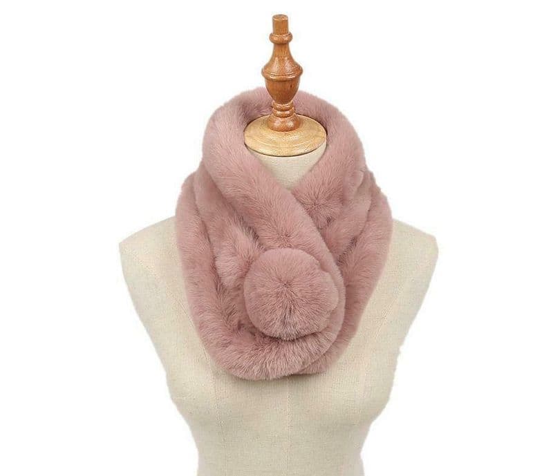 Faux Fur Women's Collar style scarf