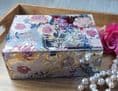 Floral Mirrored Jewellery Box