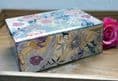 Floral Mirrored Jewellery Box