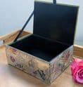 Floral Mirrored Jewellery Box