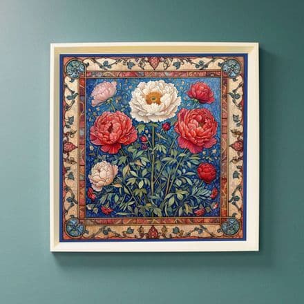 Garden Serenade : Art Nouveau Inspired Print