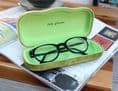Green Velvet Oblong Spectacle Case