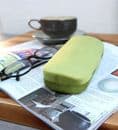 Green Velvet Oblong Spectacle Case