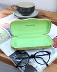 Green Velvet Oblong Spectacle Case