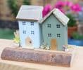 Greengage Cottages Wooden Ornament
