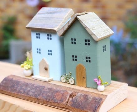 Greengage Cottages Wooden Ornament