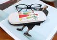Hard Glasses Case with Fashion Girls Design