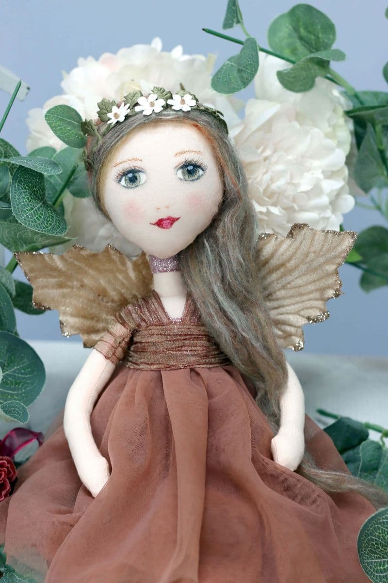 Hazel Decorative Woodland Fairy Doll