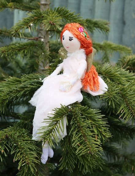 Honeysuckle Flower Fairy Doll