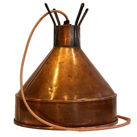 Industrial Copper Lamp