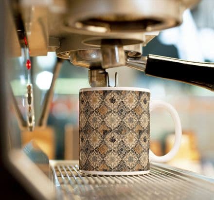 Kasbah Moroccan Tile Ceramic 11oz Mug