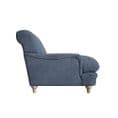 Luxurious Plumpton Armchair in  Denim Blue