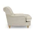 Luxurious Plumpton Armchair in Soft Beige