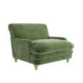 Luxurious Plumpton Armchair in Vine Green