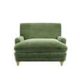 Luxurious Plumpton Armchair in Vine Green