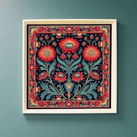 Midnight Garden : Art Nouveau Inspired Print