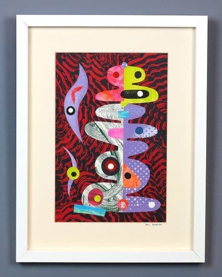 Mixed Media Collage ' Back to Life'