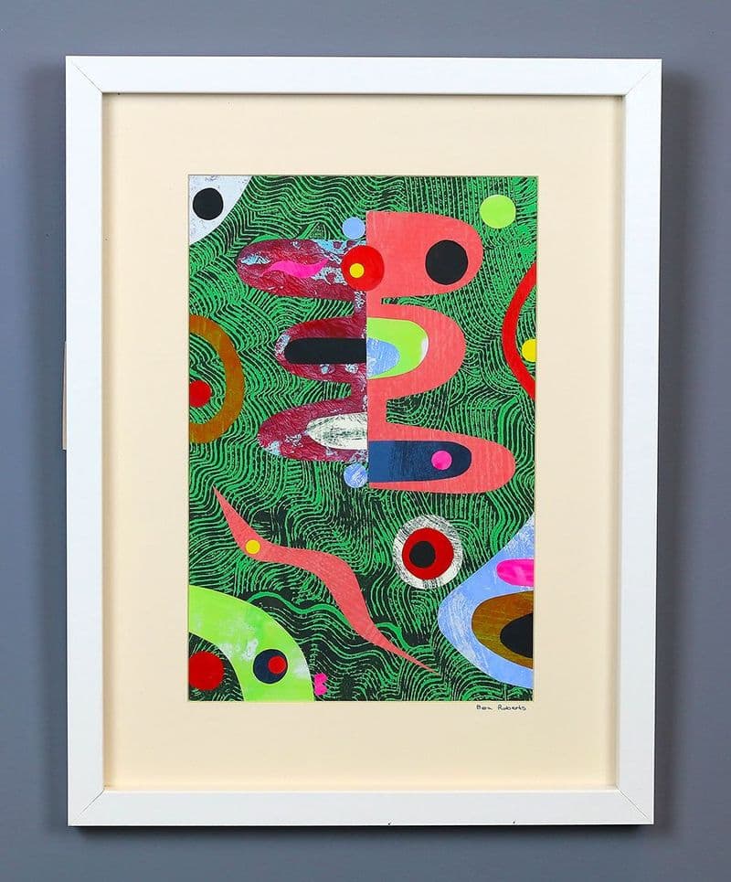 Mixed Media Collage ' Physical '