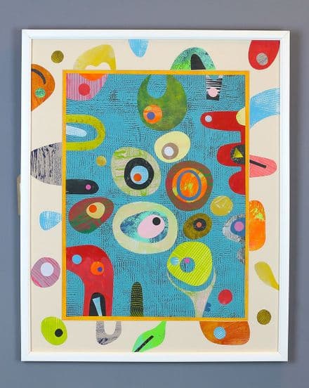 Mixed Media Collage ' Rip it Up'