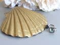 Natural Shell Jewellery Dish  with William Morris Pimpernel Design