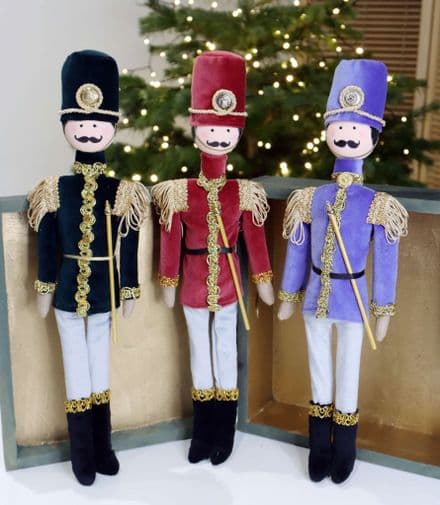 Nutcracker Doll -choice of three colours