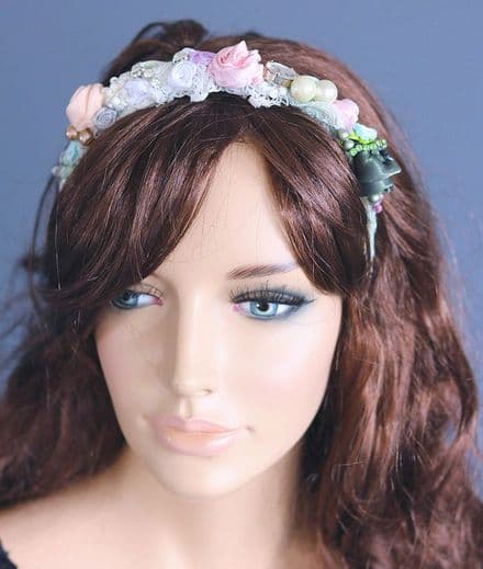 Pastel Flower Headband