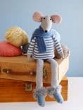Plush Sitting Mouse George