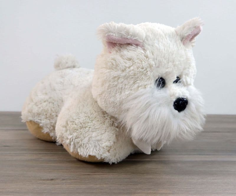 Plush West Highland Terrier Dog Doorstop
