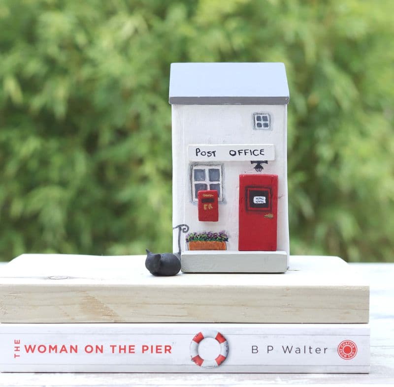 Post Office Wooden Ornament