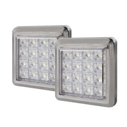 Quadro 2 Point Cabinet LED Light Fitting