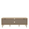 Rattan style 2 door TV Cabinet