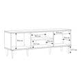 Rattan style 2 door TV Cabinet
