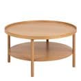 Round Coffee Table in Oak
