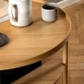 Round Coffee Table in Oak