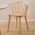 Round Dining Table and Four Chairs in Oak