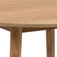 Round Dining Table and Four Chairs in Oak