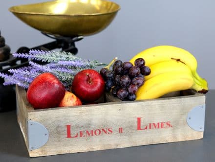 Rustic Wooden Storage Box