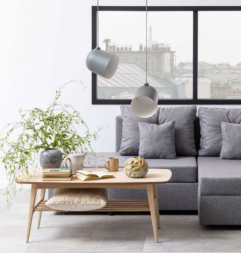Scandi style coffee table in Oak