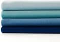 Set of  4 Velvet Cushion Covers in Shades of Blue