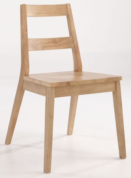 Set of Two Oak Dining Chairs